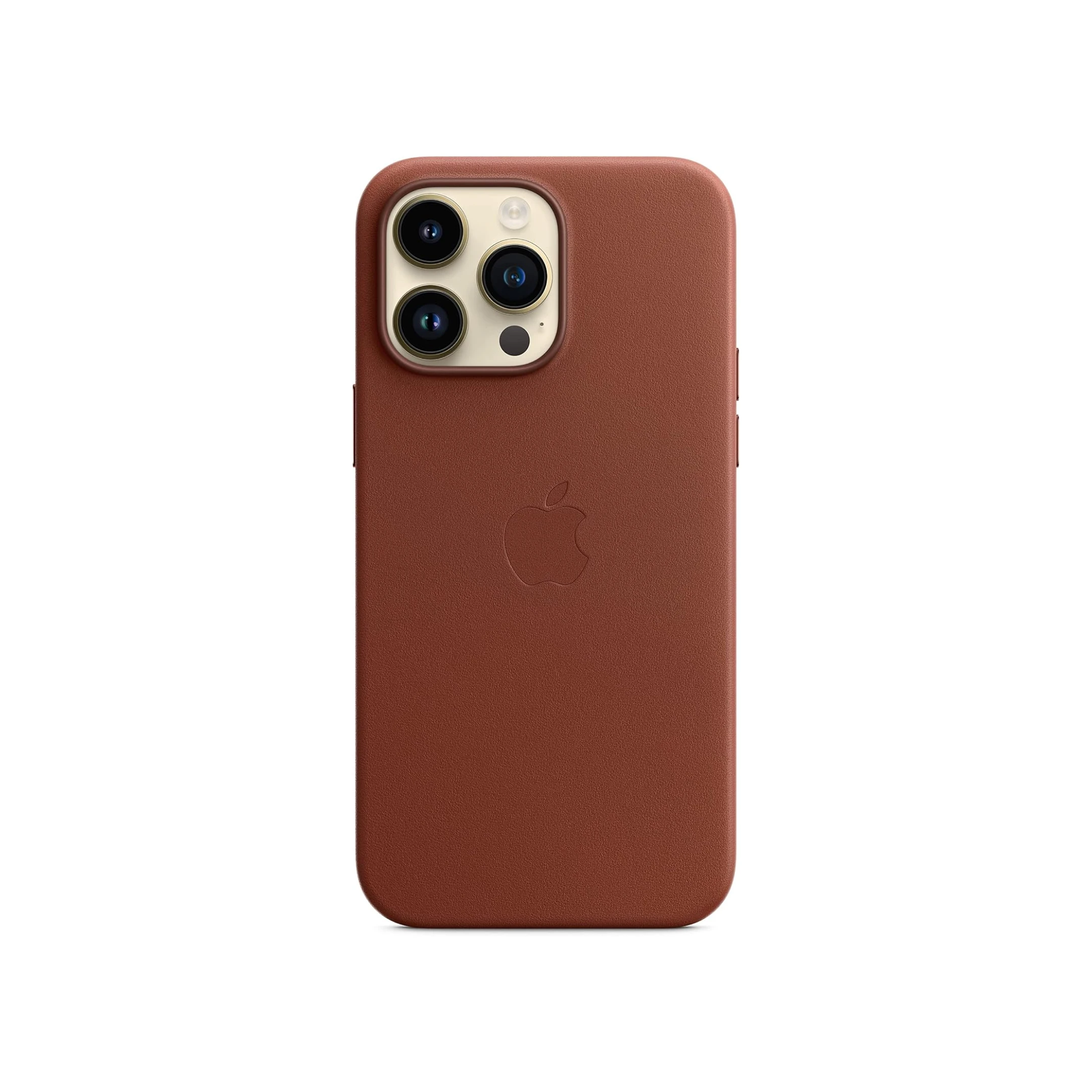 Apple iPhone 14 Pro Max Leather Case with MagSafe-Umber